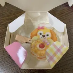 も*あ様 ダッフィーアンドフレンズ　フィルドウィズジョイ　ヘアクリップ　クッキー