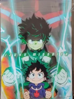 僕のヒーローアカデミアHEROESRISING前売り特典クリアファイル緑谷出久