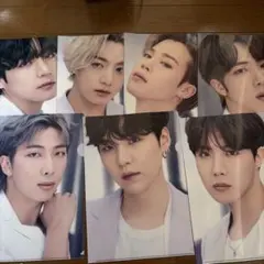 BTS クリアファイル 8枚セット