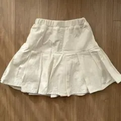 petit main 120 白 プリーツスカパン 行事 イベント 女の子