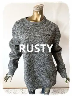 ☘️T17765☘️RUSTY メンズ サーフ スウェットトレーナー L