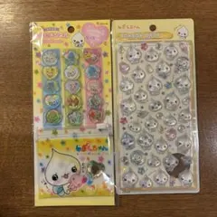 みるみるちゃん ボンボンドロップシール おはじきシール しずくちゃん