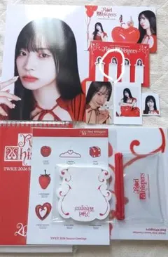 TWICE〜ダヒョン セット 2026 シーグリ [RED WHISPERS]