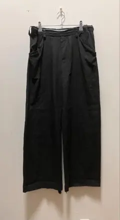 BELVET Pleated Wide-Leg Baggy Pants 裾上げ - メルカリ