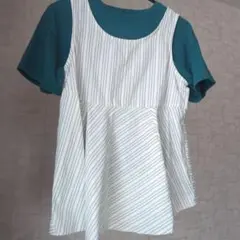 AZUL BY MOUSSY ストライプ柄 トップス Sサイズのサムネイル