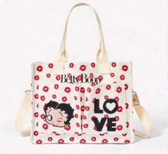Betty Boop 2WAY トートバッグ ショルダーオマケ付きのサムネイル