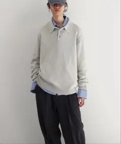 KAIKO Knit polo shirt "M.FIGURE"