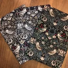 たかまさ モリス生地のショルダーバッグハンドメイド ショルダー紐3本 たかまさ様専用 モリス生地のショルダーバッグハンドメイド ショルダー