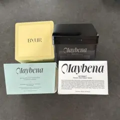 メイベナ　バイユア　シートマスク4点セット