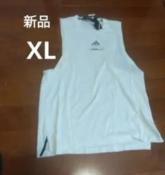 adidas LesMills タンクトップ ホワイト