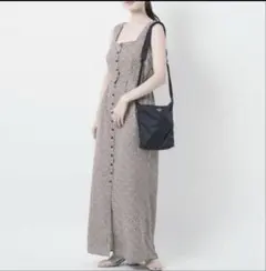 kastane 花柄マキシワンピース