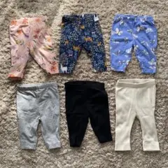 ベビー　レギンス 3month 6点セット