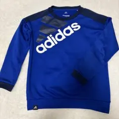 adidas 青 トレーナー 長袖