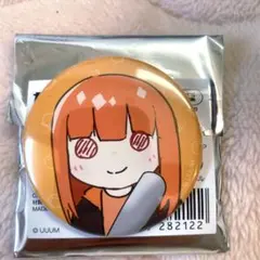 カラフルピーチ　直筆イラスト缶バッジ　えとさん