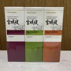 宮城峡　4本セット ニッカウイスキー 宮城峡キーモルトシリーズ&宮城峡蒸留所限定 4