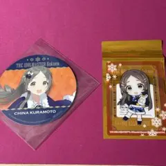 倉本千奈 初星パラダイス トレーディングクリアカード コースター 学マス