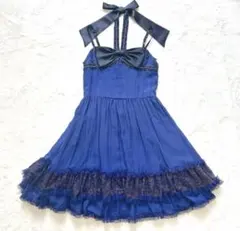 axes femme Gothic ビッグリボンキャミワンピース JSK