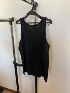 UNIQLO エアリズムメッシュタンクトップ L ブラック