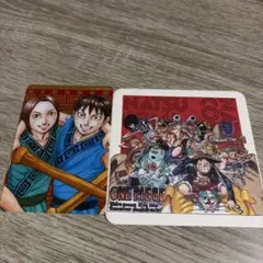 ナツコミ特製ダブルステッカー ONE PIECE×4 - メルカリ