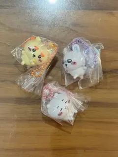 ちいかわ　マスコットつきビスケット　キーホルダー　セット