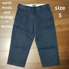 古着 earthmusicandecology dickies クロップドパンツ