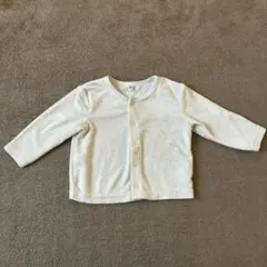クリーム色 カーディガン 70〜80cm