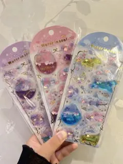 【正規品】ウォーターインシール サンリオ　3種セット