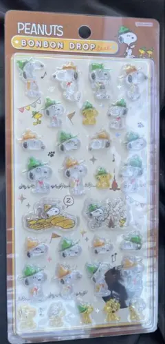スヌーピー　ボンボンドロップシール　正規品　即日発送