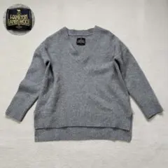 HAMILTON LAMBSWOOL ウールニット　Vネック　ハミルトンウール