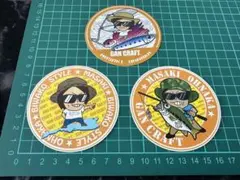 ガンクラフト 大仲正樹 ステッカー フィッシングショー 釣り博 釣りフェス