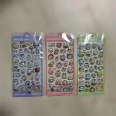 ちぃかわシール　3シートセット