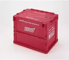 スバル STI 折りたたみコンテナ S（チェリーレッド) Containerのサムネイル