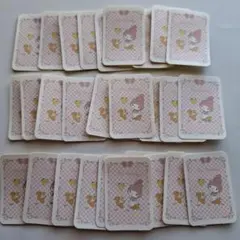 平成レトロ　マイメロディ　フレークシール　当時もの