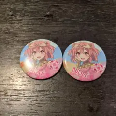 カラフルピーチ 缶バッジ のあ 2点セット