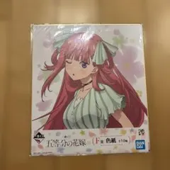 一番くじ】五等分の花嫁 B賞バストアップアクリルボード 中野二乃 原作