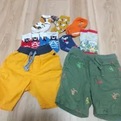 キッズ用ショートパンツと靴下セット