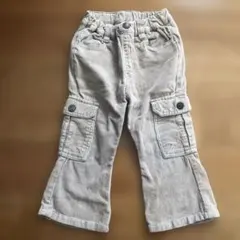 F.O.KIDS コーデュロイカーゴパンツ ベージュ 90cm