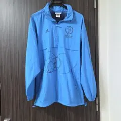 adidas 青 ウィンドブレーカー 2002年ワールドカップ