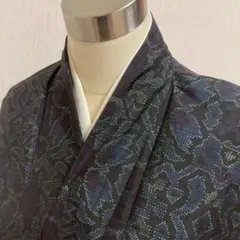 KJ2065 大島紬 身丈154cm 着物 正絹