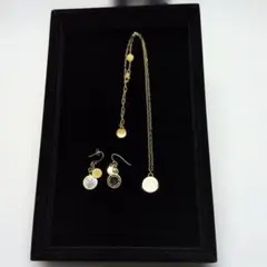 マークバイマークジェイコブス ロゴ ネックレス ピアス 2点セット 保存袋付のサムネイル
