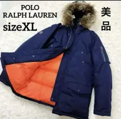 美品★POLO RALPH LAUREN ダウンジャケット ボーイズXL