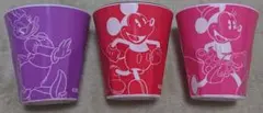 キリンキャンペーンオリジナル 美中古ディズニーメラミンカップ3点セット売り