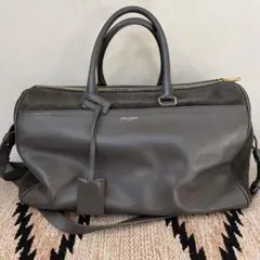 ⭐︎サンローラン ダッフル　ボストン　旅行用サイズ37cm