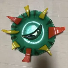 カラフルな太陽皿