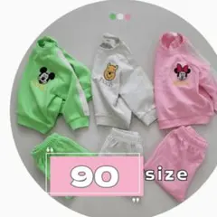 【韓国服】DisneyディズニーMinnieミニーセットアップ90