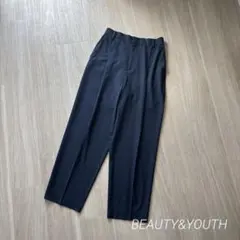 23SS BEAUTY&YOUTH タック テーパード パンツ