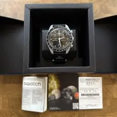 OMEGA Mission to the Moon 未使用純正予備ベルト付属 ムーンウォッチ オメガ スウォッチ ベルト ラバー 20mm omega swatch