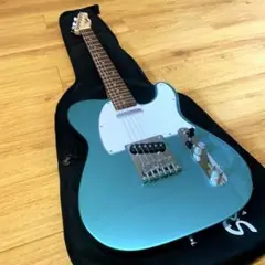 【生産終了品】Squire by Fender Race Green ケース付のサムネイル