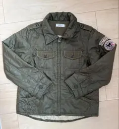 ミキハウス DOUBLE B オリーブ色ジャケット