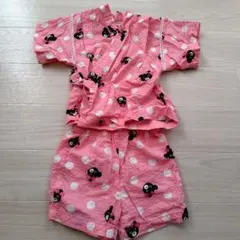 ダブルビー 甚平 女の子 80